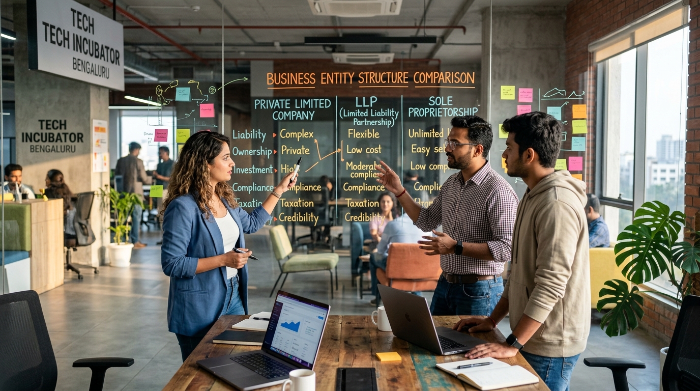 Best Business Structure for Indian Startups: Pvt Ltd vs LLP